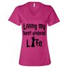 Women’s Relaxed Jersey V-Neck Tee Thumbnail