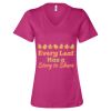 Women’s Relaxed Jersey V-Neck Tee Thumbnail