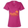 Women’s Relaxed Jersey V-Neck Tee Thumbnail