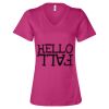Women’s Relaxed Jersey V-Neck Tee Thumbnail