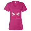 Women’s Relaxed Jersey V-Neck Tee Thumbnail