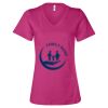 Women’s Relaxed Jersey V-Neck Tee Thumbnail
