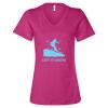 Women’s Relaxed Jersey V-Neck Tee Thumbnail
