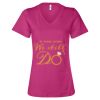 Women’s Relaxed Jersey V-Neck Tee Thumbnail