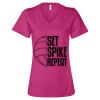 Women’s Relaxed Jersey V-Neck Tee Thumbnail