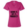 Women’s Relaxed Jersey V-Neck Tee Thumbnail