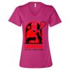 Women’s Relaxed Jersey V-Neck Tee Thumbnail