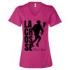Women’s Relaxed Jersey V-Neck Tee Thumbnail