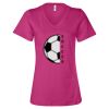 Women’s Relaxed Jersey V-Neck Tee Thumbnail