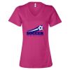 Women’s Relaxed Jersey V-Neck Tee Thumbnail