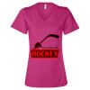 Women’s Relaxed Jersey V-Neck Tee Thumbnail