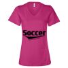 Women’s Relaxed Jersey V-Neck Tee Thumbnail