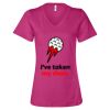 Women’s Relaxed Jersey V-Neck Tee Thumbnail
