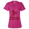 Women’s Relaxed Jersey V-Neck Tee Thumbnail