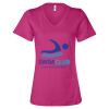 Women’s Relaxed Jersey V-Neck Tee Thumbnail