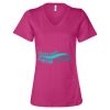 Women’s Relaxed Jersey V-Neck Tee Thumbnail
