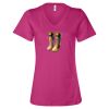 Women’s Relaxed Jersey V-Neck Tee Thumbnail