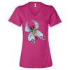 Women’s Relaxed Jersey V-Neck Tee Thumbnail