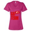 Women’s Relaxed Jersey V-Neck Tee Thumbnail