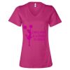 Women’s Relaxed Jersey V-Neck Tee Thumbnail