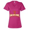 Women’s Relaxed Jersey V-Neck Tee Thumbnail