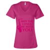 Women’s Relaxed Jersey V-Neck Tee Thumbnail