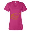 Women’s Relaxed Jersey V-Neck Tee Thumbnail