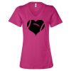 Women’s Relaxed Jersey V-Neck Tee Thumbnail
