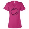 Women’s Relaxed Jersey V-Neck Tee Thumbnail