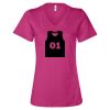 Women’s Relaxed Jersey V-Neck Tee Thumbnail