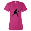 Women’s Relaxed Jersey V-Neck Tee Thumbnail