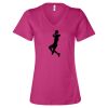 Women’s Relaxed Jersey V-Neck Tee Thumbnail
