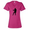 Women’s Relaxed Jersey V-Neck Tee Thumbnail