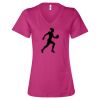 Women’s Relaxed Jersey V-Neck Tee Thumbnail