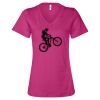 Women’s Relaxed Jersey V-Neck Tee Thumbnail