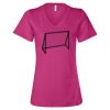 Women’s Relaxed Jersey V-Neck Tee Thumbnail
