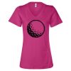 Women’s Relaxed Jersey V-Neck Tee Thumbnail