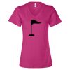Women’s Relaxed Jersey V-Neck Tee Thumbnail