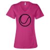 Women’s Relaxed Jersey V-Neck Tee Thumbnail