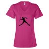 Women’s Relaxed Jersey V-Neck Tee Thumbnail