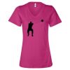 Women’s Relaxed Jersey V-Neck Tee Thumbnail