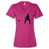 Women’s Relaxed Jersey V-Neck Tee Thumbnail