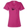 Women’s Relaxed Jersey V-Neck Tee Thumbnail