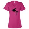Women’s Relaxed Jersey V-Neck Tee Thumbnail