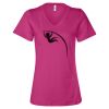 Women’s Relaxed Jersey V-Neck Tee Thumbnail