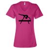 Women’s Relaxed Jersey V-Neck Tee Thumbnail