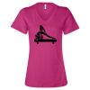 Women’s Relaxed Jersey V-Neck Tee Thumbnail