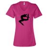 Women’s Relaxed Jersey V-Neck Tee Thumbnail