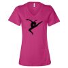 Women’s Relaxed Jersey V-Neck Tee Thumbnail