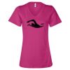 Women’s Relaxed Jersey V-Neck Tee Thumbnail